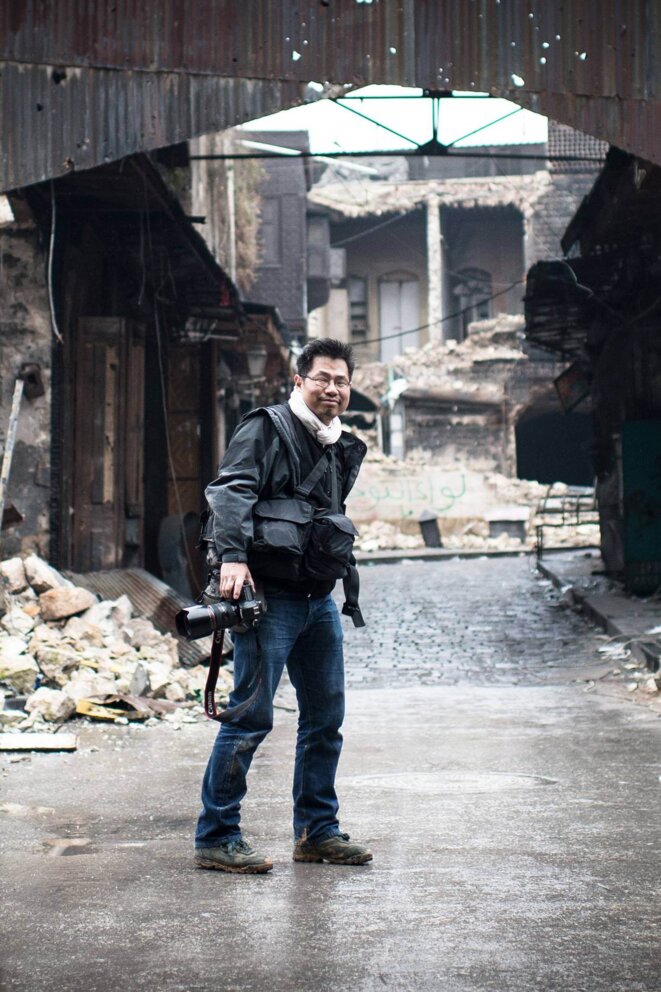 Syrie: le photographe Olivier Voisin  tué des suites d'un bombardement 